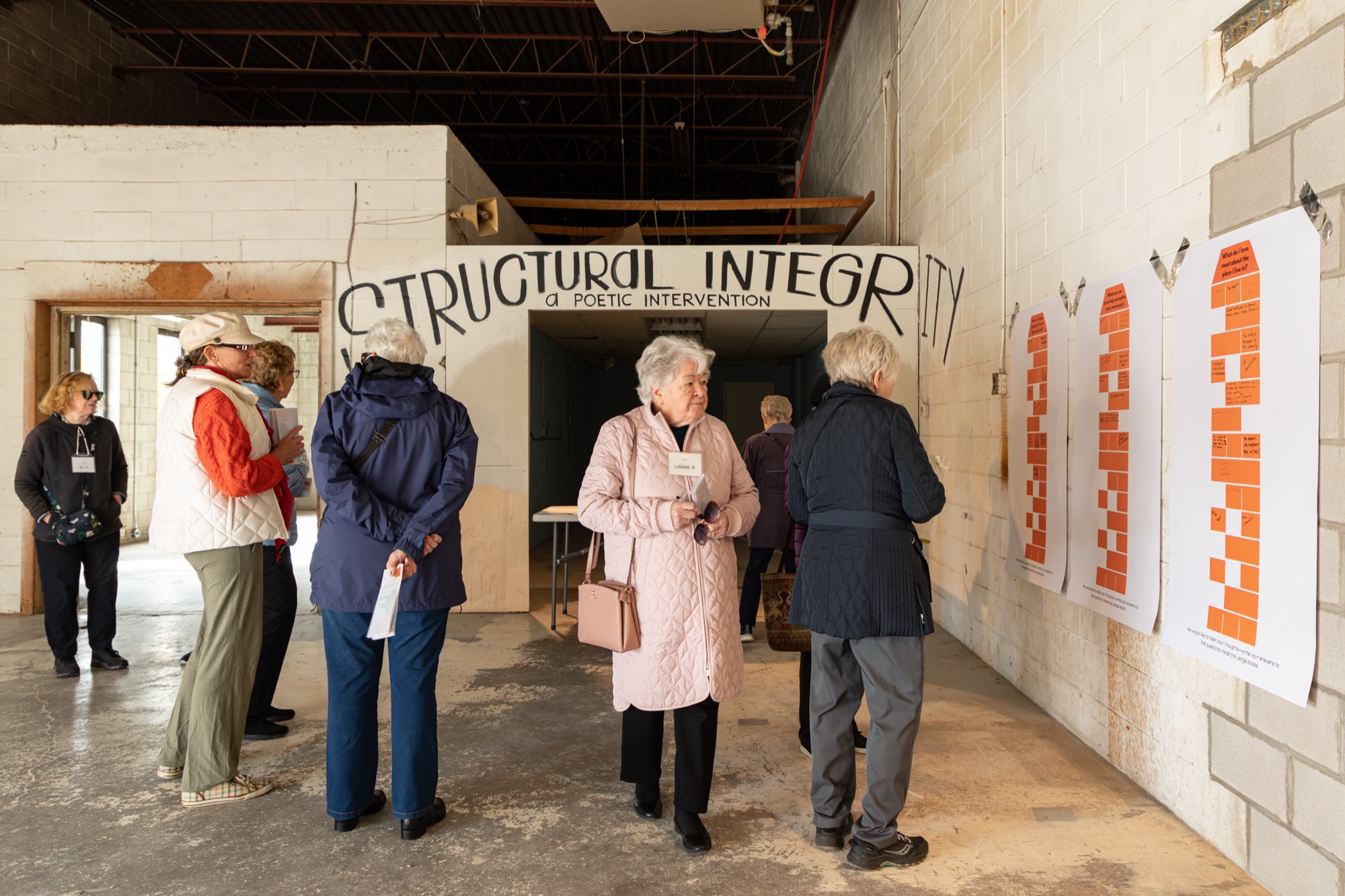 Steelcase Art Projects: Structural Integrity: A Poetic Intervention Tour_1